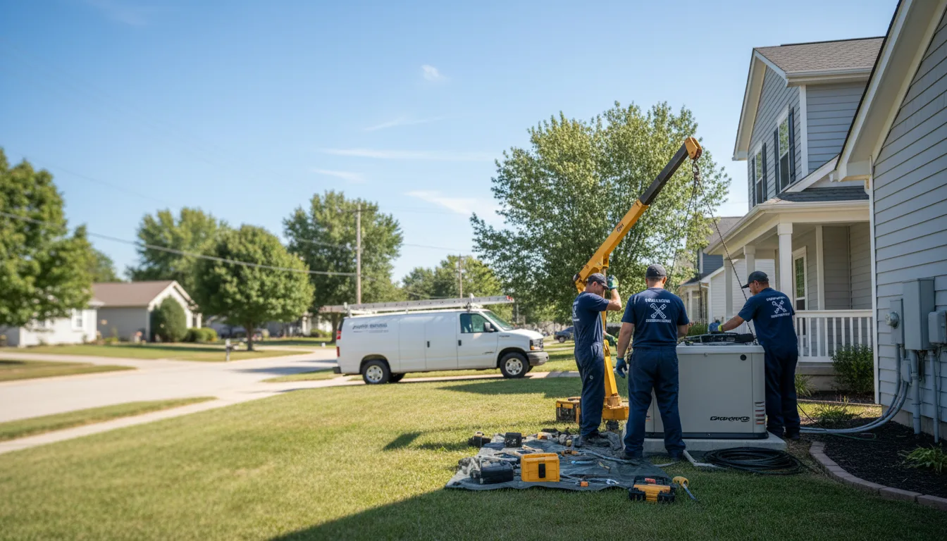 Generator Installation in Erbacon, WV near me